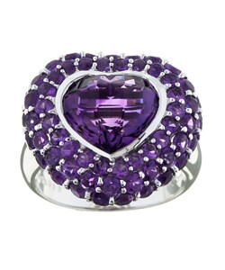Encore by Le Vian 14k White Gold Amethyst Ring