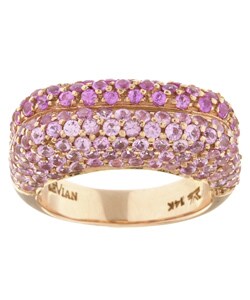 Encore by Le Vian 14k Pink Gold Pink Sapphire Ring
