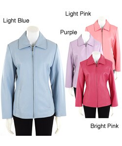 Liz Claiborne Scuba Leather Jacket