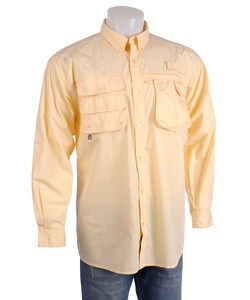 Bass Pro Men's Long-sleeve Multi-pocket Fishing Shirt