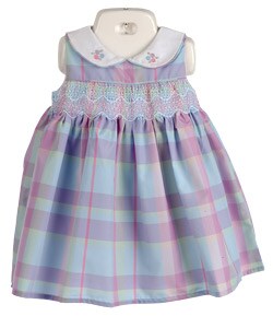 Baby Togs Infant Girl's Taffeta Sleeveless Dress