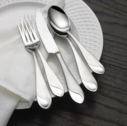 Pfaltzgraff Sand and Sea 45-piece Flatware Set