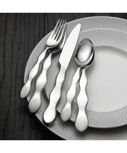 Sasaki Peapod 5-piece Flatware Set