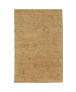 Hand-knotted Kenmore Hand-spun Wool Rug (8' x 11')