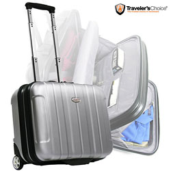 Traveler's Choice Rome Business Rolling Briefcase