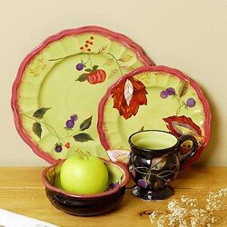 Tracy Porter Midnight Garden 16-piece Dinnerware Set