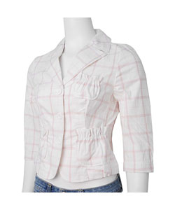 Archangel Plaid 3-button Junior's Blazer