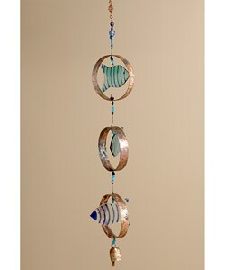 Going Thru Bubbles Iron/ Copper and Bead Chime (India)