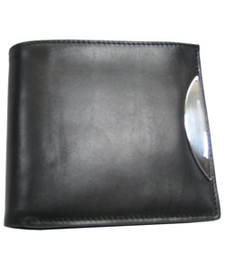 Zero Halliburton Men's Hipster Wallet with Window
