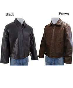 Men's Leather Mechanic's Jacket