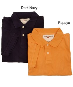 George & Martha Men's Cincinnati Pique Polo Shirt