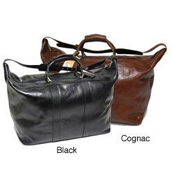 Leather Torino Euro Leather Travel Bag