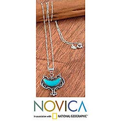 Handmade 'Inca Goblet' Amazonite Necklace (Peru)