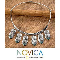 'Exotic by Nature' Chrysocolla Choker (Peru)