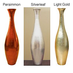 Egret 44-inch Tall Floor Vase and Birch Branches