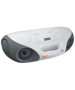 Sony ZSX10 CD Boombox with AM/FM Radio (Refurbished)