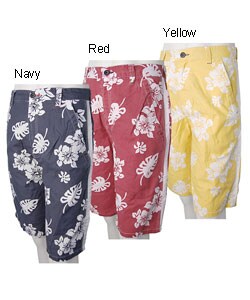Arizona Men's Hawaiian Print Board Shorts