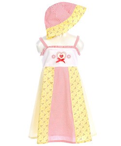 Baby Togs Girl's Sundress and Hat
