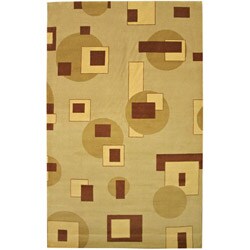 Silken Contemporary Square & Circles (9'x12')