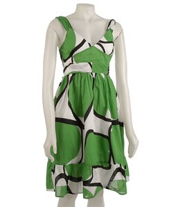 Chaudry KC Sleeveless Print Dress