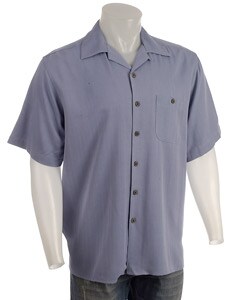 Joe Marlin Men's Embroidered Silk Shirt