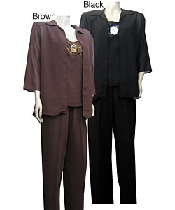 Mix Studio's Wall Street Three-piece Pant Suit