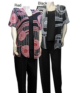 Mix Studio's Wall St. Three-piece Pant Set
