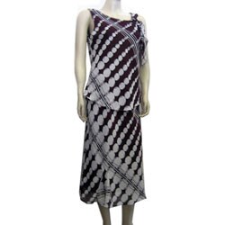 Mix Studio's Women's 2-piece Blouse and Skirt Set