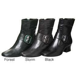 Bronx Women's Naki Buckle Ankle Boots