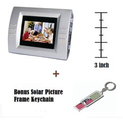 Digital Photo Album with Bonus Solar Picture Frame