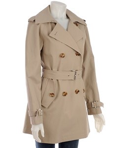 Kors Michael Kors Women's Trench Coat with Epaulettes
