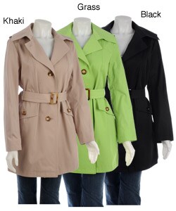 MICHAEL Michael Kors Women's Single-breasted Trench Coat