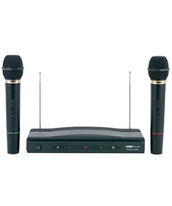 Naxa Dual Wireless Microphone System - NX984