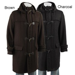 Claiborne Men's Wool Toggle Pant Coat