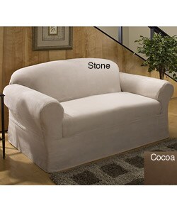 Microfiber Suede Sofa Slipcover