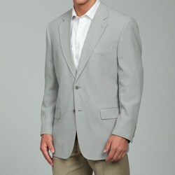 Bill Blass Washed Silk Grey Sportcoat