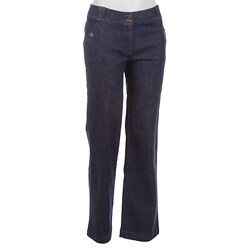 George & Martha Women's Stretch Denim Pants