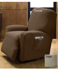 Corduroy Stretch Recliner Slipcover