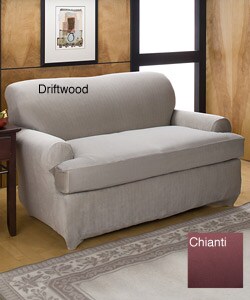 Spencer Stretch T-cushion Sofa Slipcover