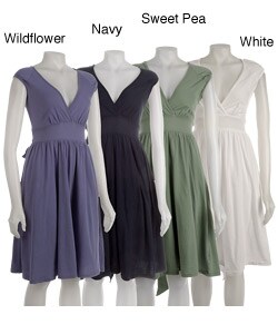 C&C California Audra Surplice Women's Dress