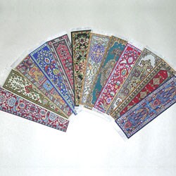 Set of 12 Oriental Rug Bookmarks (Turkey)