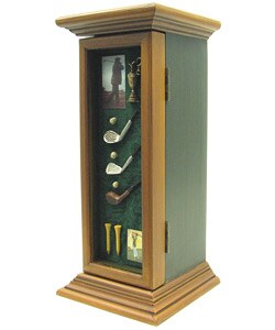 Golf Club Tower Shadow Box Display