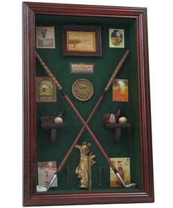 Golf Club Shadow Box Wall Display