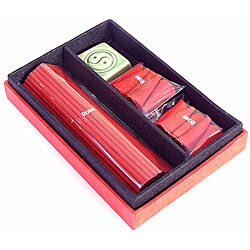 Asian Yin/ Yang Incense and Burner Gift Box Set