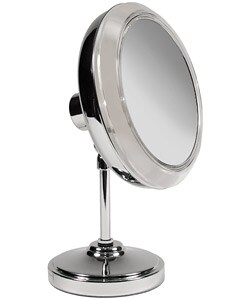 Rialto 7x-magnifying Lighted Cosmetic Mirror