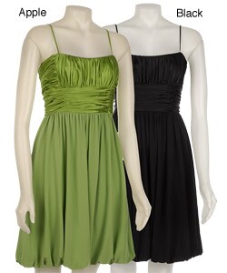 Maggy Boutique Spaghetti Strap Rolled Hem Dress