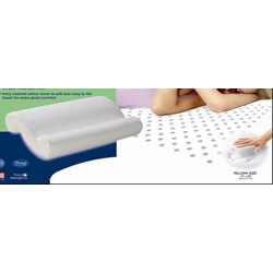 S-shaped Memory Foam Pillows Twin Pack