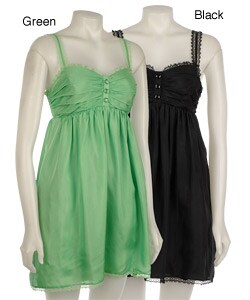 Betsey Johnson Women's Washed Habotai Dress