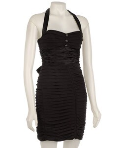 Betsey Johnson After Eight Halter Evening Dress