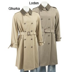 Joseph Abboud Men's Belted Trenchcoat